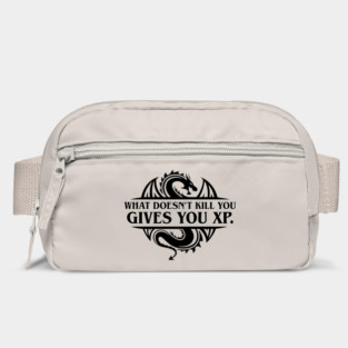 What Doesn't Kill You Gives You XP Dungeons Crawler and Dragons Slayer Tabletop RPG Addict Bag