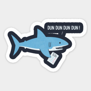 Dun Dun Dun Sticker