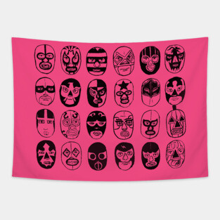 Good Lucha Boys Tapestry