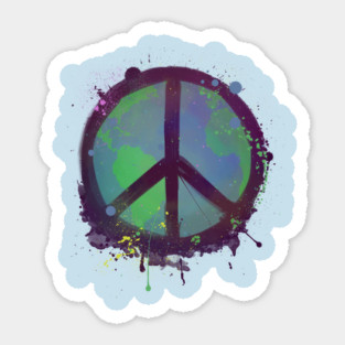 Peace Sticker