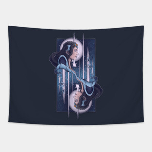 Priestess of the Moon Tapestry