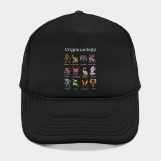Cryptozoology Creatures Hat