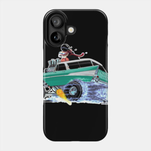 GREAZY 1957 Nomad aqua Phone Case
