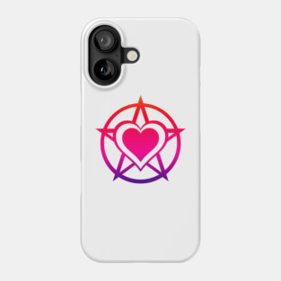 Rainbow Pagan Heart Cheeky Witch® Phone Case
