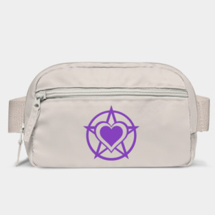 Purple Pagan Heart Cheeky Witch® Bag