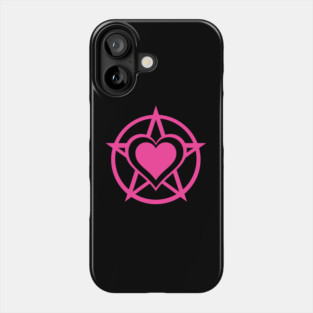 Pink Pagan Heart Cheeky Witch® Phone Case