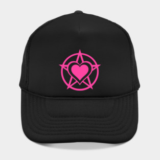 Pink Pagan Heart Cheeky Witch® Hat
