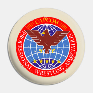 CAPCOM Pro Wrestling Association Pin