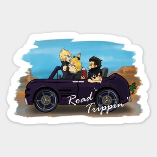 Final Fantasy 15 "Road Trippin'" Magnet