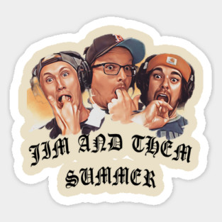 Jim and Them Summer Magnet