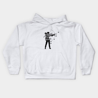 Girl on Fire Kids Hoodie