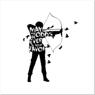 Girl on Fire Posters and Art