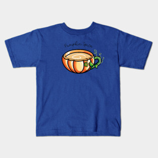 Pumpkin Spice Chai Tea Kids T-Shirt