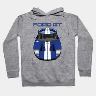 Ford GT-2005-2006-blue Hoodie