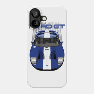 Ford GT-2005-2006-blue Phone Case