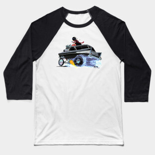 GREAZY 1957 Nomad Black Baseball T-Shirt