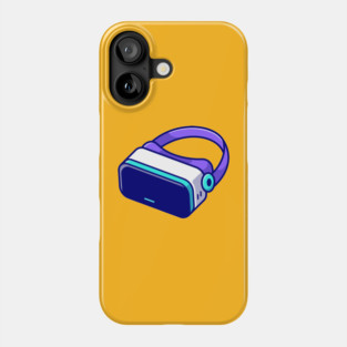 Virtual Reality Cartoon Illustration Phone Case