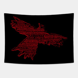 The Crow "legend" Tapestry