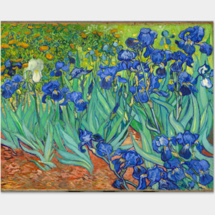 Van Gogh Irises Posters and Art
