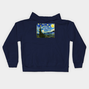 Van Gogh Starry Night Kids Hoodie