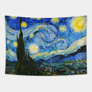 Van Gogh Starry Night Tapestry