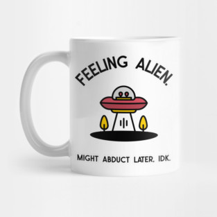 alien abduction Mug