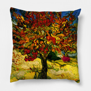 Van Gogh Mulberry Tree Pillow