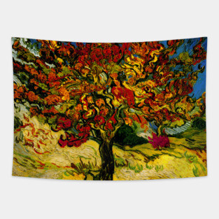 Van Gogh Mulberry Tree Tapestry