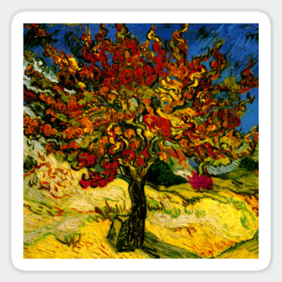 Van Gogh Mulberry Tree Magnet