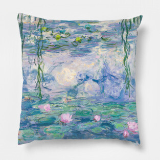 Monet Water Lilies Pillow