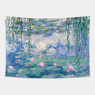 Monet Water Lilies Tapestry