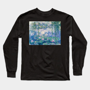 Monet Water Lilies Long Sleeve T-Shirt