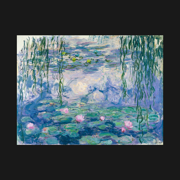 Monet Water Lilies by Vicky Brago-Mitchell