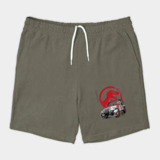 Jeep Wrangler YJ Sahara sumi-e Shorts