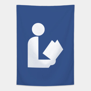 National Library Symbol Tapestry