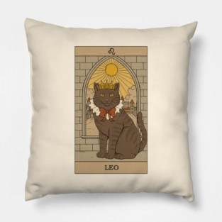 Leo Cat Pillow