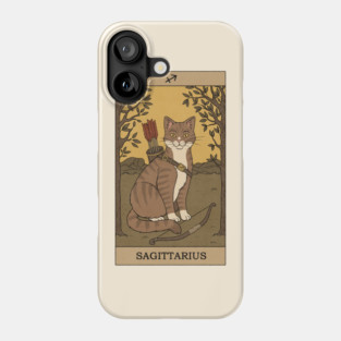 Sagittarius Cat Phone Case