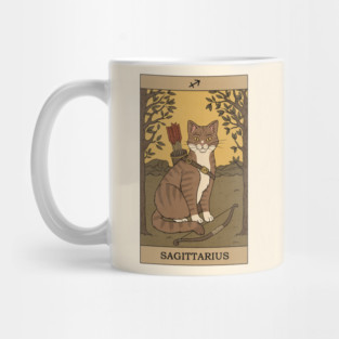 Sagittarius Cat Mug
