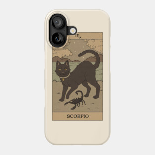 Scorpio Cat Phone Case