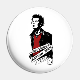 Sid - ACTION MAN Pin