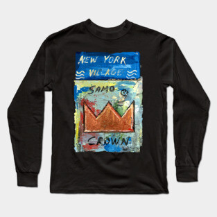 New York Samo T-Shirt 2 Long Sleeve T-Shirt