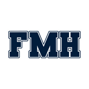 FMH Collegiate - Navy Letters - FMH Collegiate - Navy Letters T-Shirt