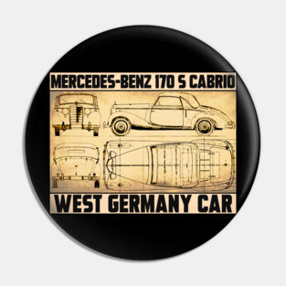 MERCEDES BENZ 170S CABRIO Pin