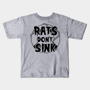Rats Don't Sink Buoy Logo Kids T-Shirt