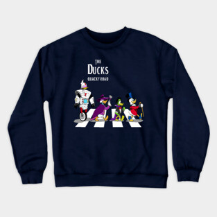 The Ducks quacky road Crewneck Sweatshirt