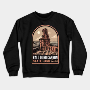 Palo Duro Canyon State Park Texas Vintage Crewneck Sweatshirt