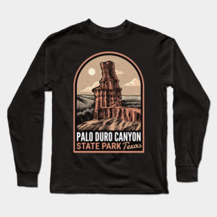 Palo Duro Canyon State Park Texas Vintage Long Sleeve T-Shirt