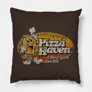 Pizza Haven - Vintage Pillow