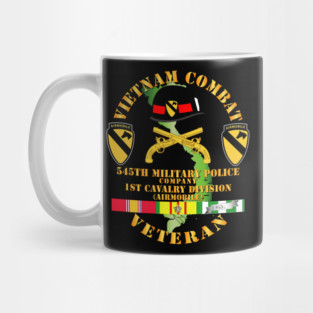 Vietnam Combat Cavalry Veteran w 545th Military Police Co - 1st Cav Div Mug