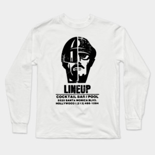 Vintage the Lineup Gay Bar Los Angeles Long Sleeve T-Shirt